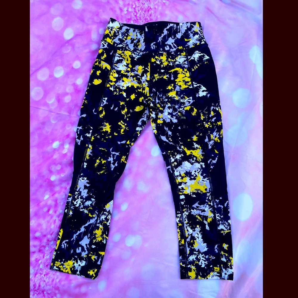 New DKNY Sport Splash Painting Leggings